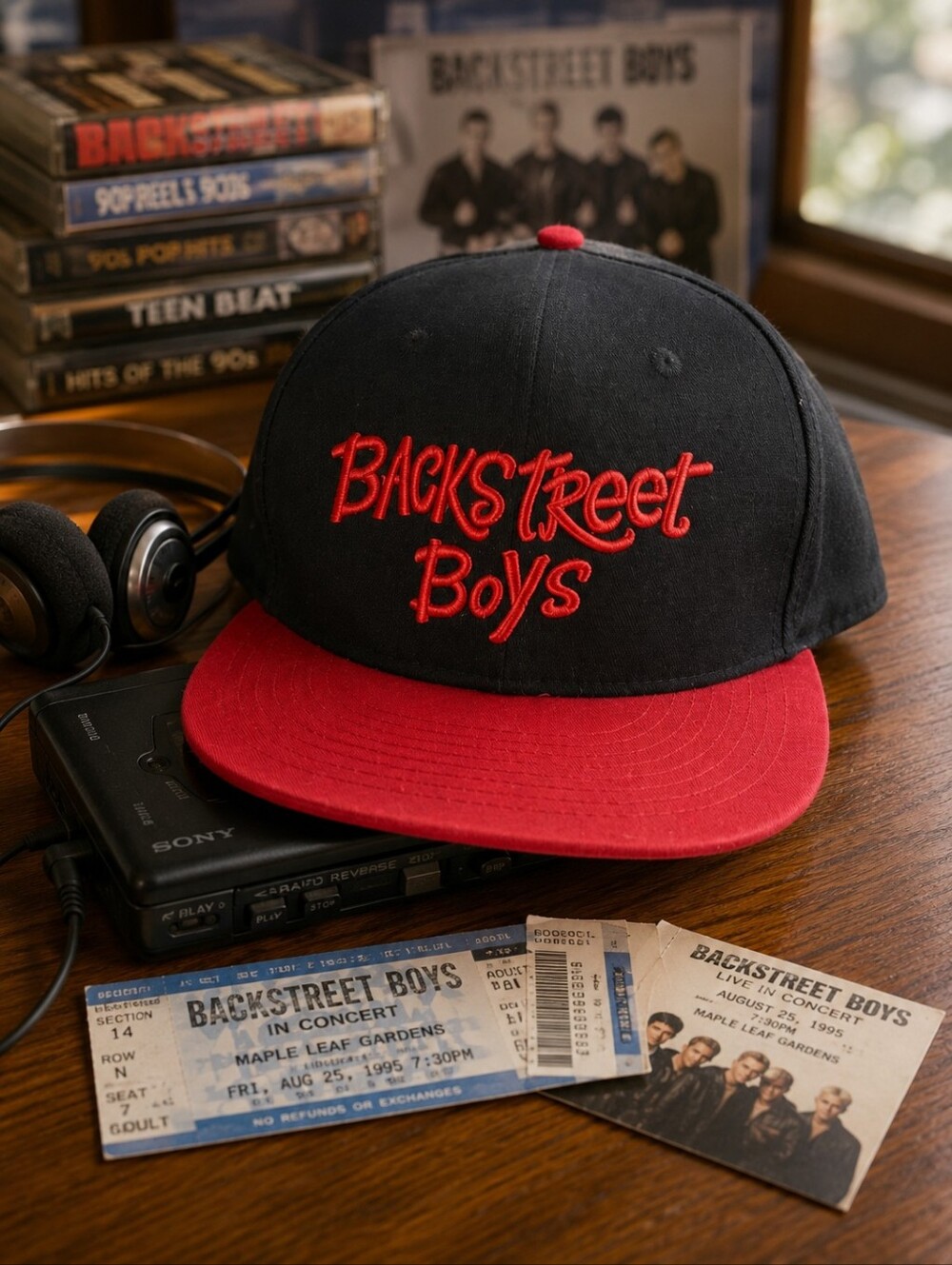 Rare Backstreet Boys We've Got It Goin' On Snapback Hat 90s Tour Cap OS